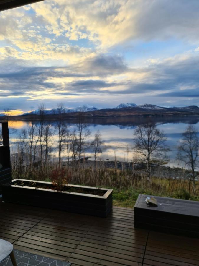 Villa Great House With Amazing Location!!Sea & Mountain View! Kvaloya Exterior foto